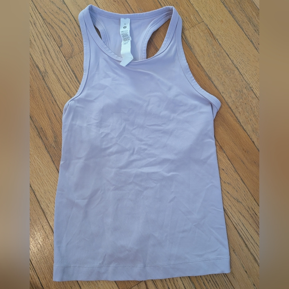 Lululemon Athletica Light Purple Tank Top